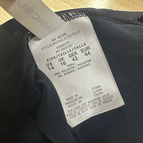 Magicsuit Sophie Tankini Top Black Women's Size 14 New With Tags Condition - Picture 5 of 9